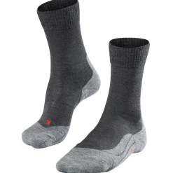 Wandelsokken|Wandelsokken-Falke TK5 wandelsokken dames asphalt melange