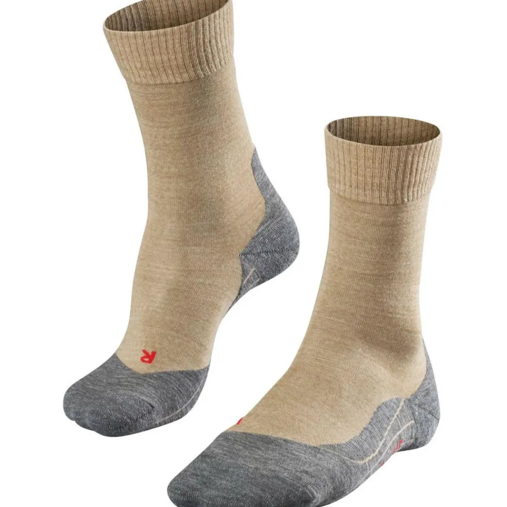 Wandelsokken|Wandelsokken-Falke TK5 wandelsokken heren nature melange