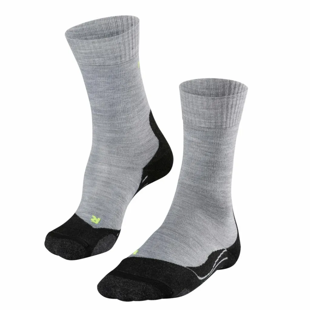Wandelsokken|Wandelsokken-Falke TK2 wandelsokken heren light grey