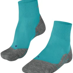 Falke TK5 Wander Cool Short wandelsokken dames turquoise< Wandelsokken|Wandelsokken