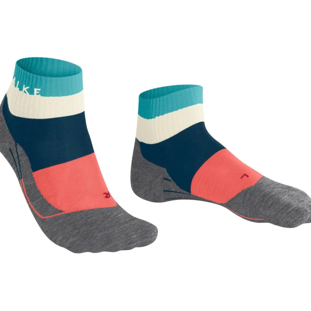 Falke TK5 Wander Short wandelsokken dames blue pond< Wandelsokken|Wandelsokken