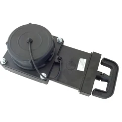 Tankdoorvoeren & Afvoerpluggen-Fawo Afvalwaterschuif groot 3" zwart