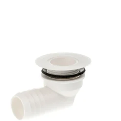 Tankdoorvoeren & Afvoerpluggen-Fawo haakse afvoerplug 25 mm wit