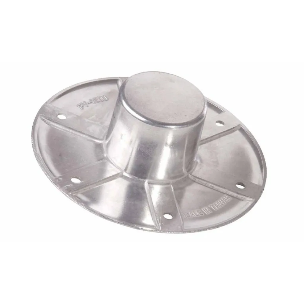 Tafelpoten-Fawo inbouwrozet chroom