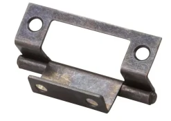 Hang- & Sluitwerk-Fawo Kastscharnier dubbele knik 50 x 20 mm per 4 stuks Bruin