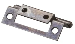 Hang- & Sluitwerk-Fawo Kastscharnier dubbele knik 50 x 20 mm per 4 stuks Bruin