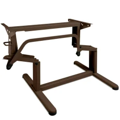 Fawo Krause tafelpoot 600 mm bruin< Tafelpoten