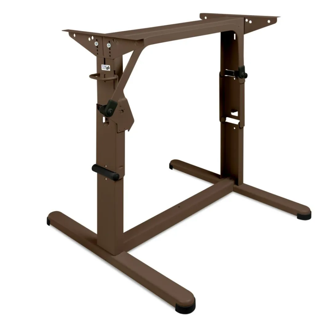 Tafelpoten-Fawo Krause tafelpoot 750 mm bruin