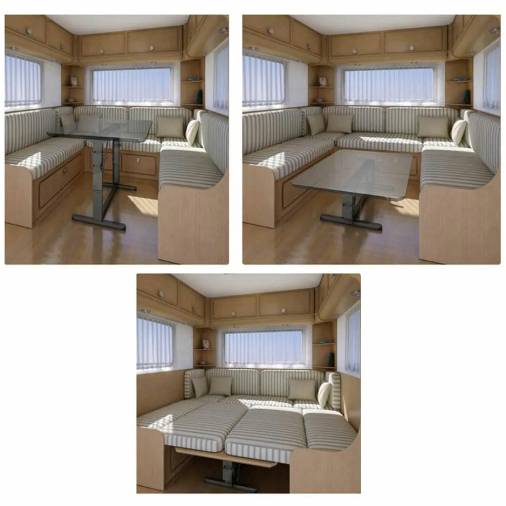 Tafelpoten-Fawo Krause tafelpoot 750 mm bruin