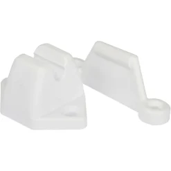 Fawo Kunststof deurvanger 2-delig wit< Hang- & Sluitwerk