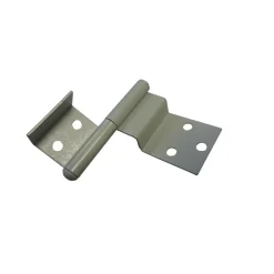 Fawo Linksdraaiend deurprofiel scharnier lichtgrijs per 2 stuks< Hang- & Sluitwerk