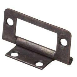 Fawo Vlak kastscharnier bruin 50 x 20 mm 4 stuks< Hang- & Sluitwerk