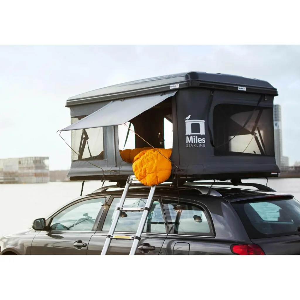 2-Persoons Tent|Tunneltenten-Femkes Rooftoptents Miles Starling daktent grey