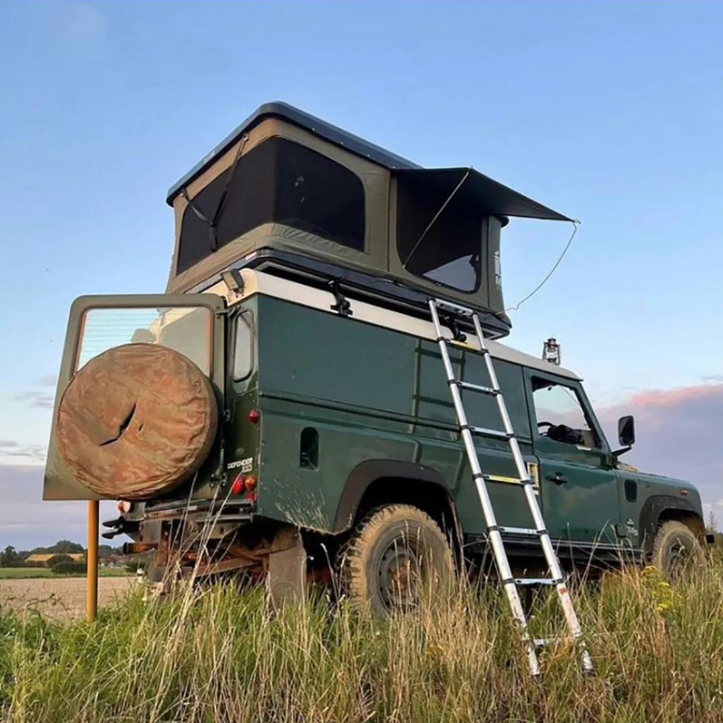 2-Persoons Tent|Tunneltenten-Femkes Rooftoptents Miles Starling daktent green