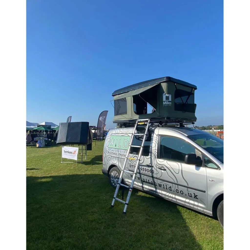 2-Persoons Tent|Tunneltenten-Femkes Rooftoptents Miles Starling daktent green