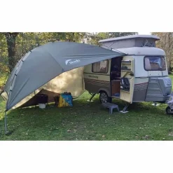 Tunneltenten|Koepeltenten-Femkes Rooftoptents  Skadu Too luifel met zijwanden blue grey