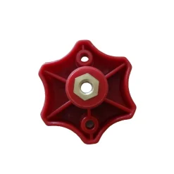 Fietsendragers-Fiamma Bike-Block draaiknop rood