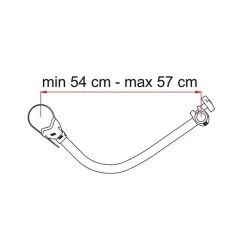 Fietsendragers-Fiamma Bike-Block Pro 4 Red fietsklem