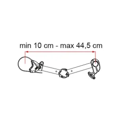 Fiamma Bike-Block Pro D1 fietsklem black< Fietsendragers