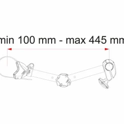 Fiamma Bike-Block Pro S D1 fietsklem aluminium< Fietsendragers