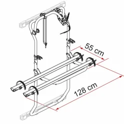 Fietsendragers-Fiamma Carry-Bike DJ fietsendrager black
