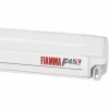 Cassetteluifels-Fiamma F45 L 500 cassetteluifel polar white - Royal Grey