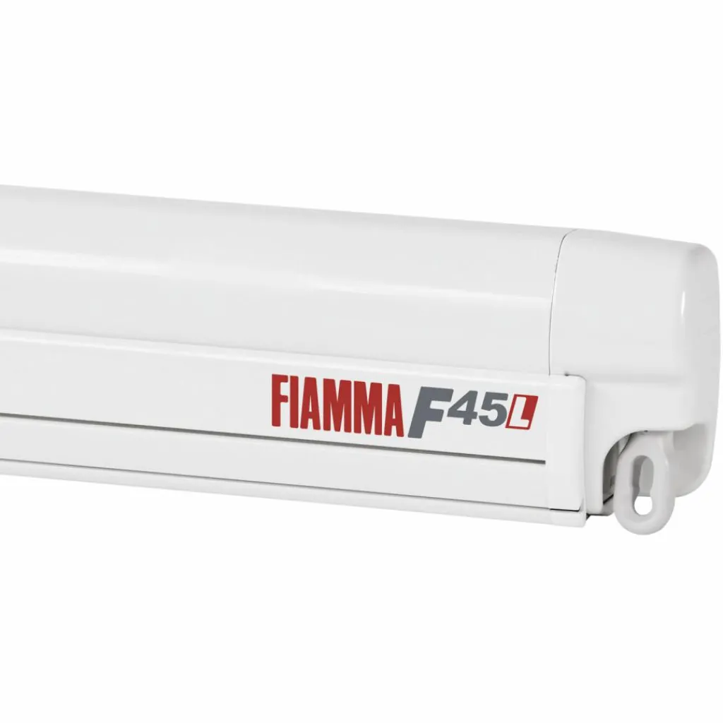 Cassetteluifels-Fiamma F45 L 500 cassetteluifel polar white - Royal Grey
