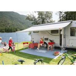 Cassetteluifels-Fiamma F45 L 450 cassetteluifel titanium - Royal Grey