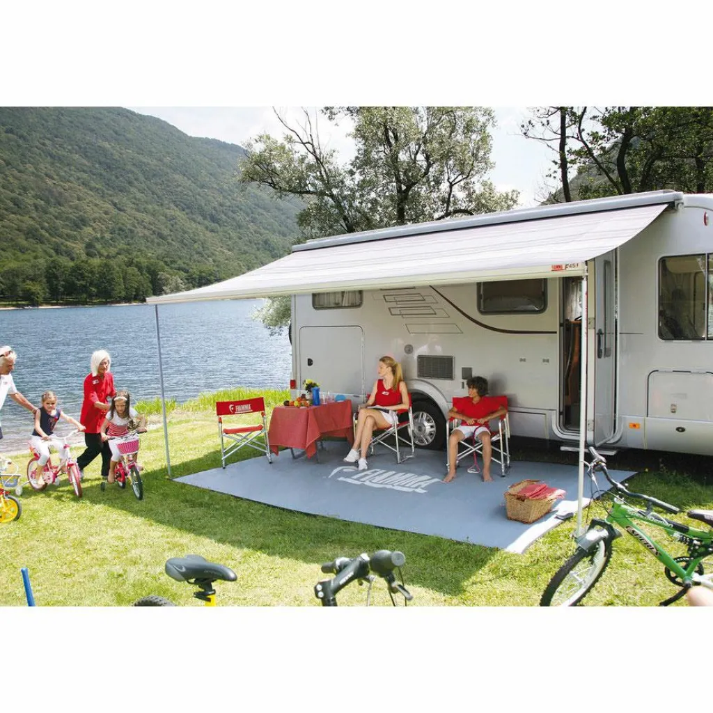 Cassetteluifels-Fiamma F45 L 450 cassetteluifel titanium - Royal Grey