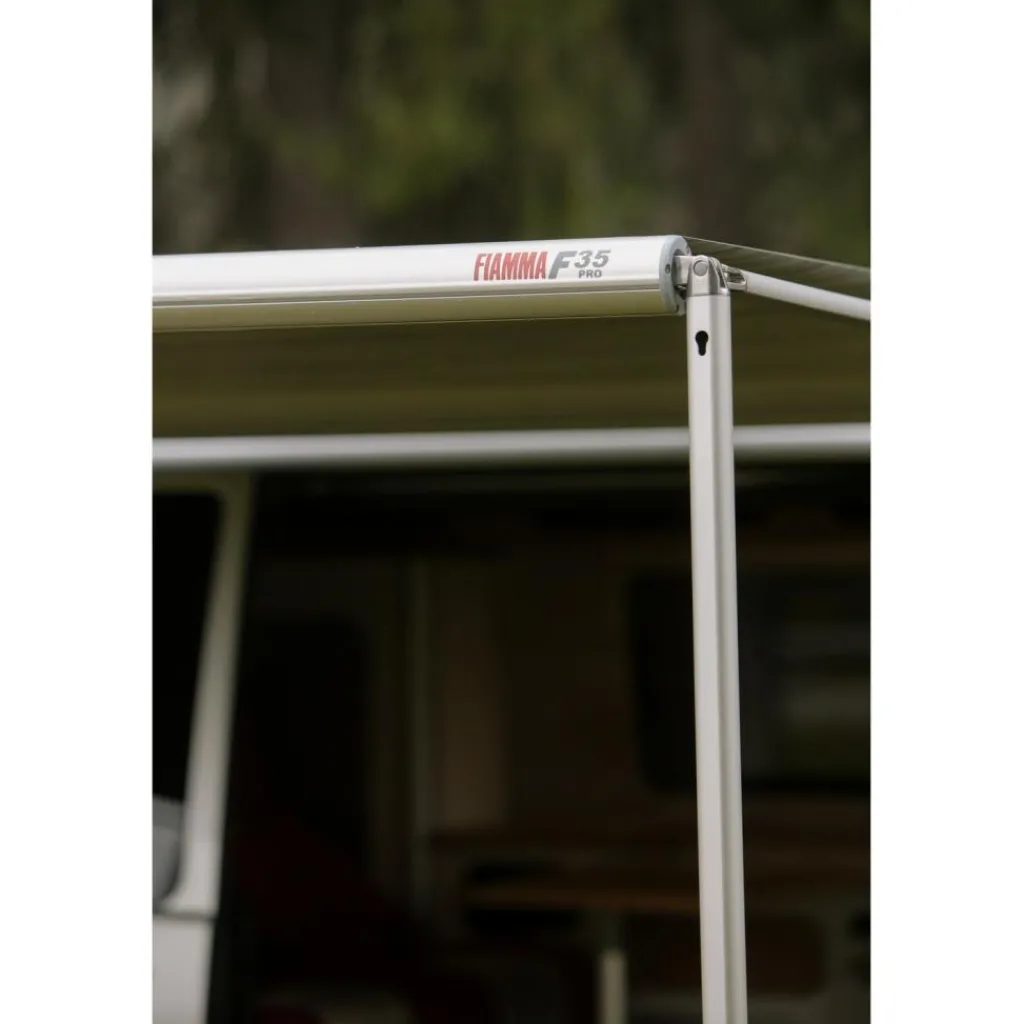 Fiamma F35 Pro 180 cassetteluifel deep black - Royal Grey< Cassetteluifels