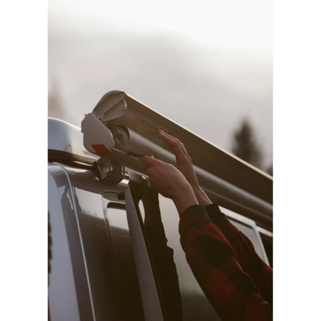 Fiamma F35 Pro 180 cassetteluifel deep black - Royal Grey< Cassetteluifels