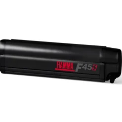 Cassetteluifels-Fiamma F45 S 300 cassetteluifel deep black - Royal Grey