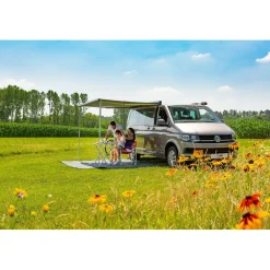 Fiamma F45 S 325 cassetteluifel deep black - Royal Grey< Cassetteluifels