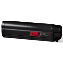 Cassetteluifels-Fiamma F45 S 260 VW Multivan Transporter T5 T6 met C-rail cassetteluifel deep black - Royal Grey