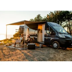Fiamma F80s Ducato 320 cassetteluifel deep black - royal grey< Cassetteluifels