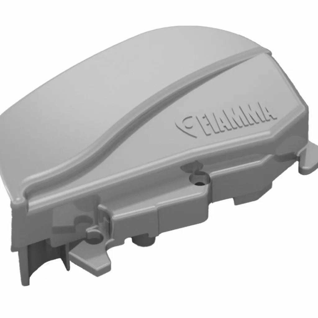 Fiamma F80s eindkap rechts titanium< Eindkappen