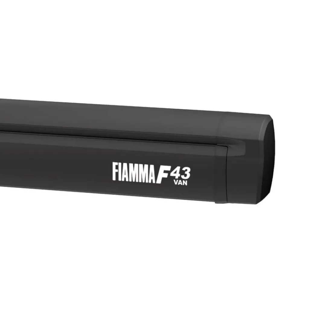 Fiamma F43van 300 cassetteluifel deep black - Royal Grey< Cassetteluifels