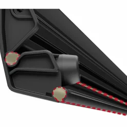 Fiamma F43van 270 cassetteluifel deep black - Royal Grey< Cassetteluifels