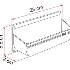 Fiamma Pocket opbergbakje M< Organizers