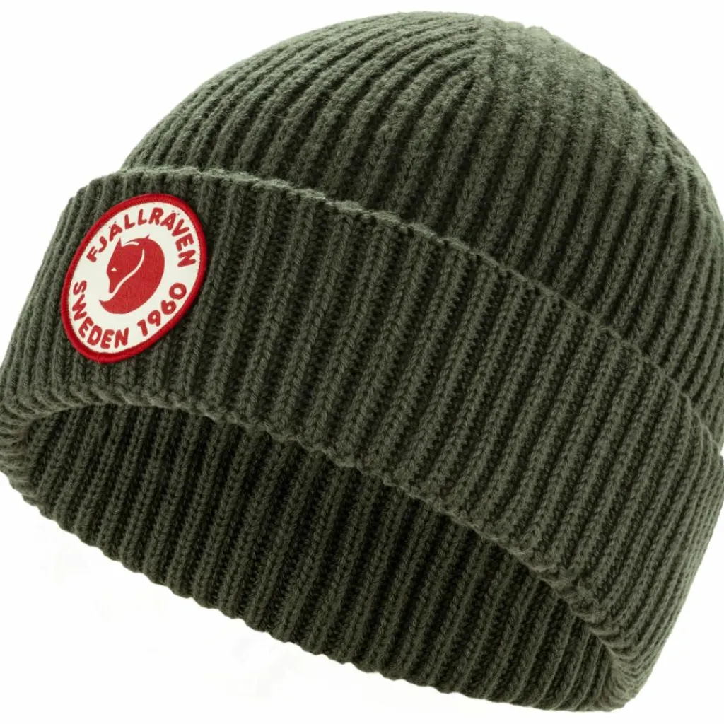 Fjällräven 1960 Lite Logo muts deep forest< Mutsen|Wintersport