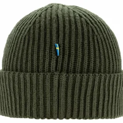 Fjällräven 1960 Lite Logo muts deep forest< Mutsen|Wintersport