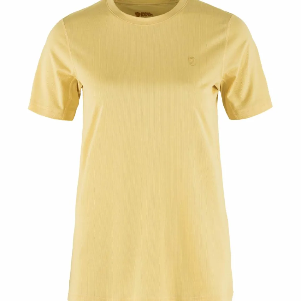 Fjällräven Abisko Day Hike SS shirt dames mais yellow< Outdoor Shirt