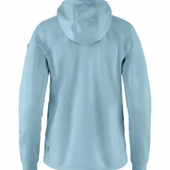 Fleece Vest-Fjällräven Abisko Grid fleece vest dames breeze blue