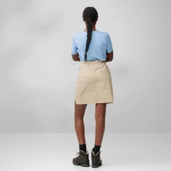 Fjällräven Abisko Hike skort dames fossil< Outdoor Jurk & Rok