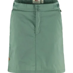 Outdoor Jurk & Rok-Fjällräven Abisko Hike skort dames patina green