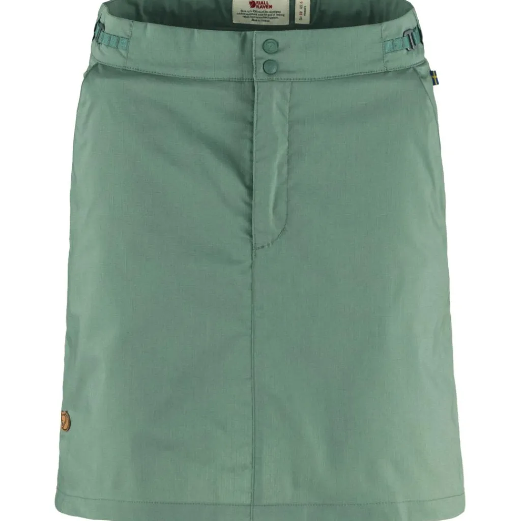 Outdoor Jurk & Rok-Fjällräven Abisko Hike skort dames patina green