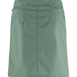 Outdoor Jurk & Rok-Fjällräven Abisko Hike skort dames patina green