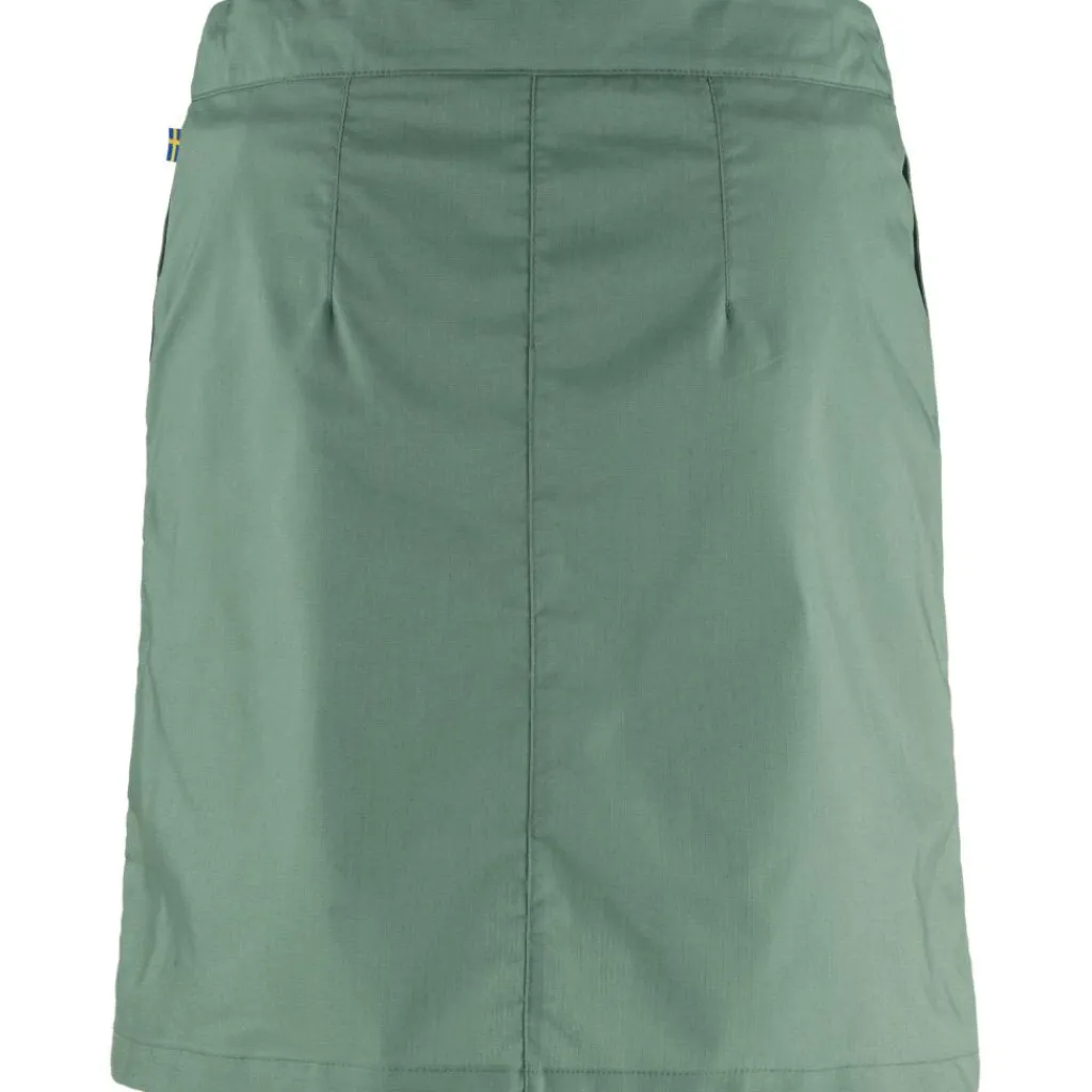 Outdoor Jurk & Rok-Fjällräven Abisko Hike skort dames patina green