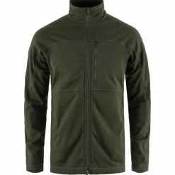 Fleece Vest-Fjällräven Abisko Lite fleece vest heren deep forest