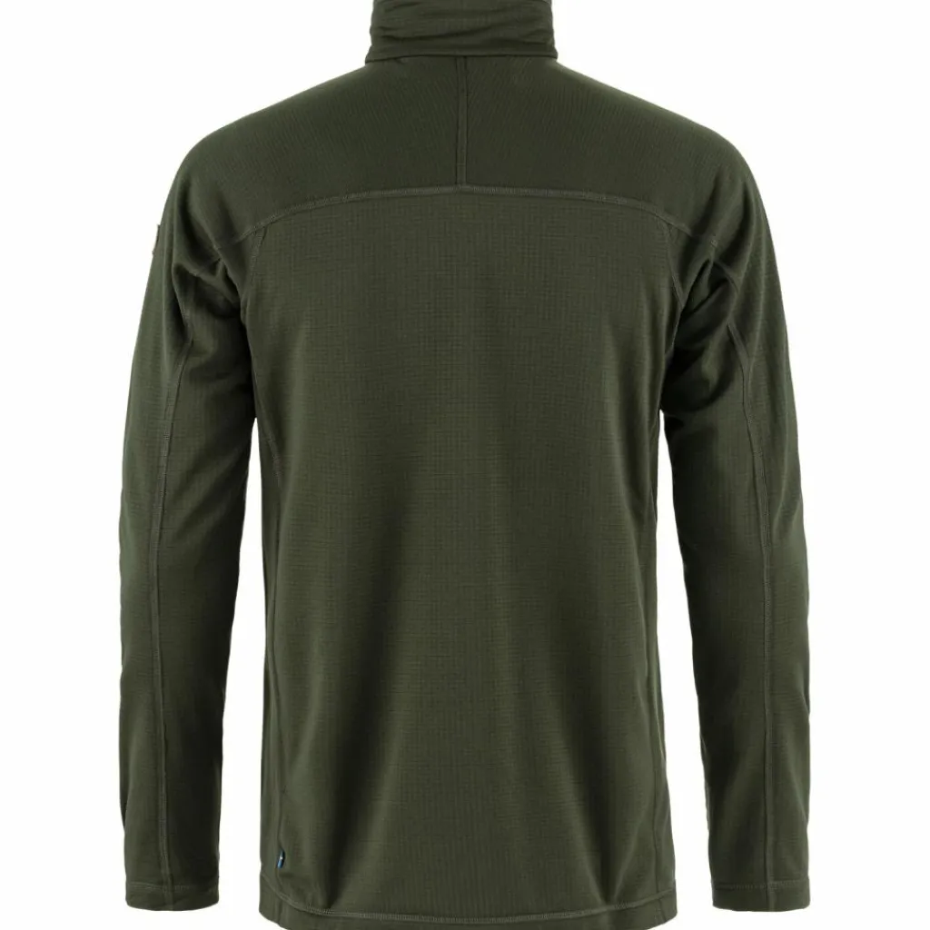 Fleece Vest-Fjällräven Abisko Lite fleece vest heren deep forest